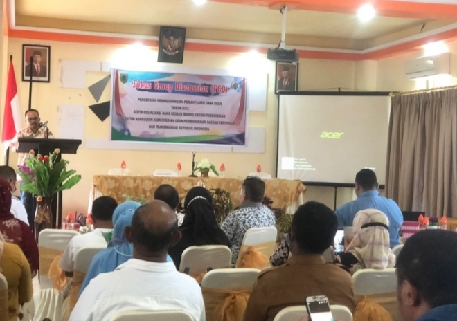 Gelar FGD Percepatan Penyaluran dan Pemanfaatan DD P3MD Kabupaten Seram Bagian Timur