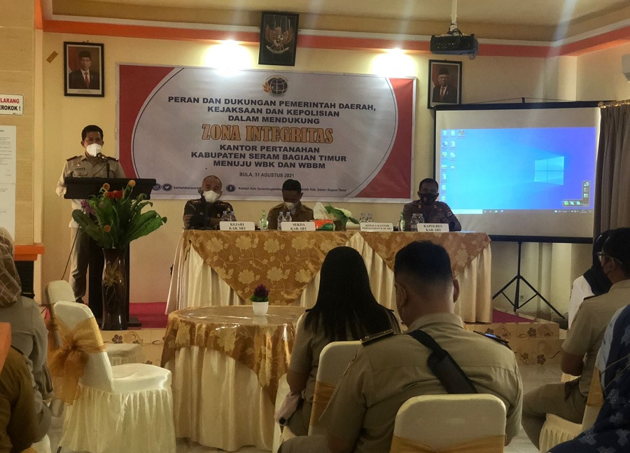 BPN SBT Menuju Zona Integritas  WBK dan WBBM