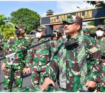 Jefri A. Rahawarin Putra Maluku Jabat Pangkogabwilhan III dan Naik Pangkat Bintang 3