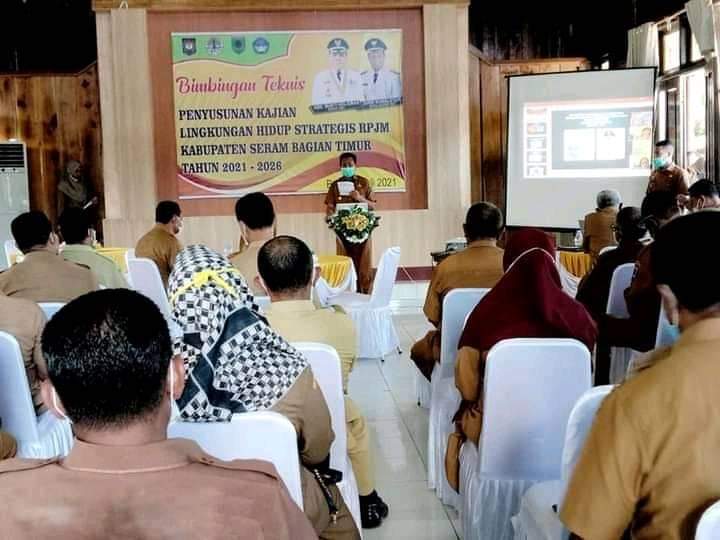 Wabub Susun Kajian Lingkungan Hidup Strategis  RPJM Kabupaten SBT
